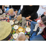 Babyrytmik på Borup Bibliotek tirsdag d. 7. oktober